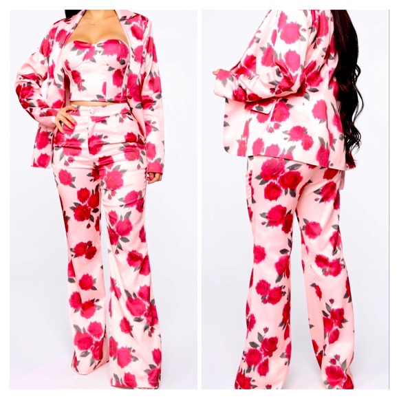 Rose Pant Suit - Picture 1 of 1
